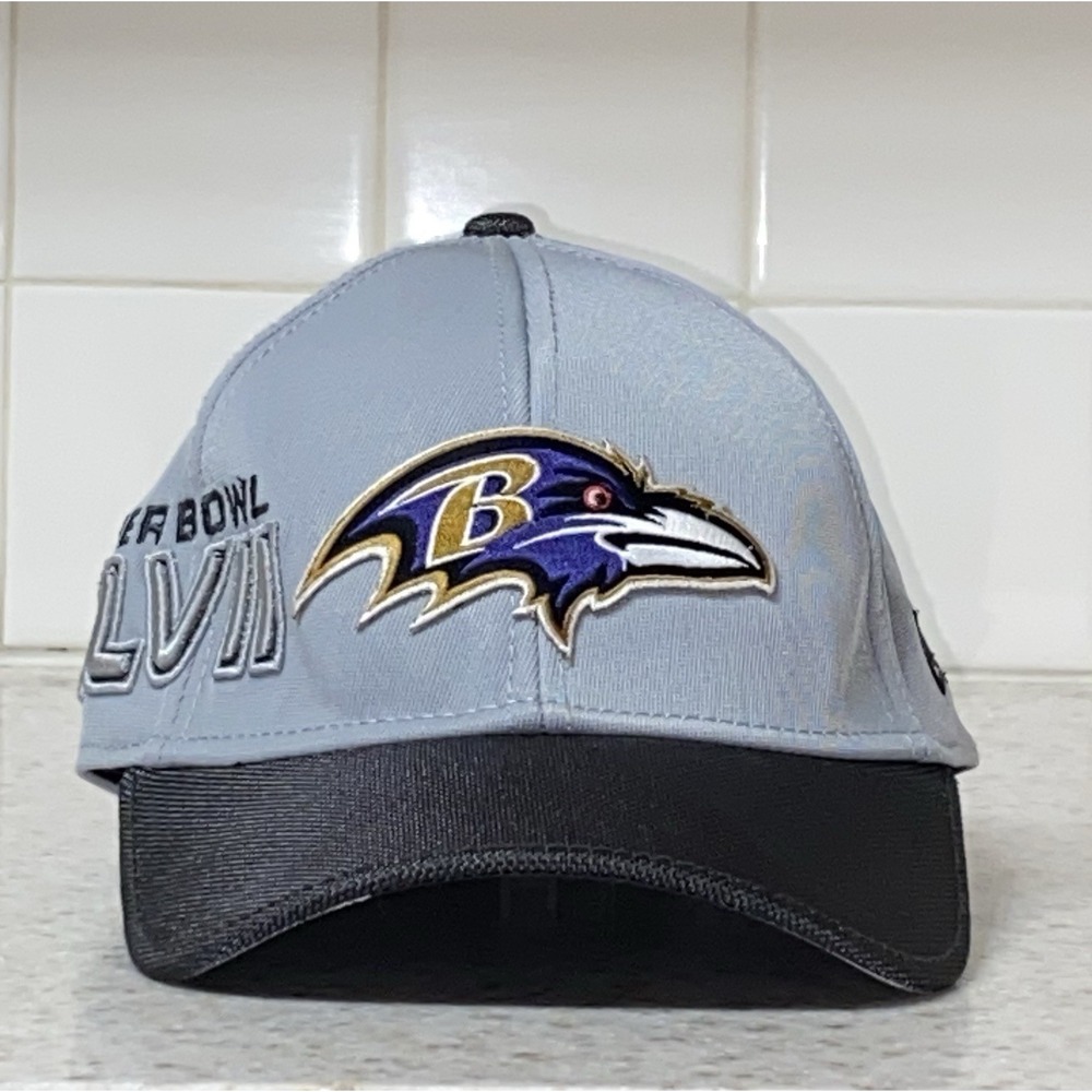 NEW ERA MENS BALTIMORE RAVENS SUPER BOWL XLVII CHAMPIONS COLLECTION HAT S/M